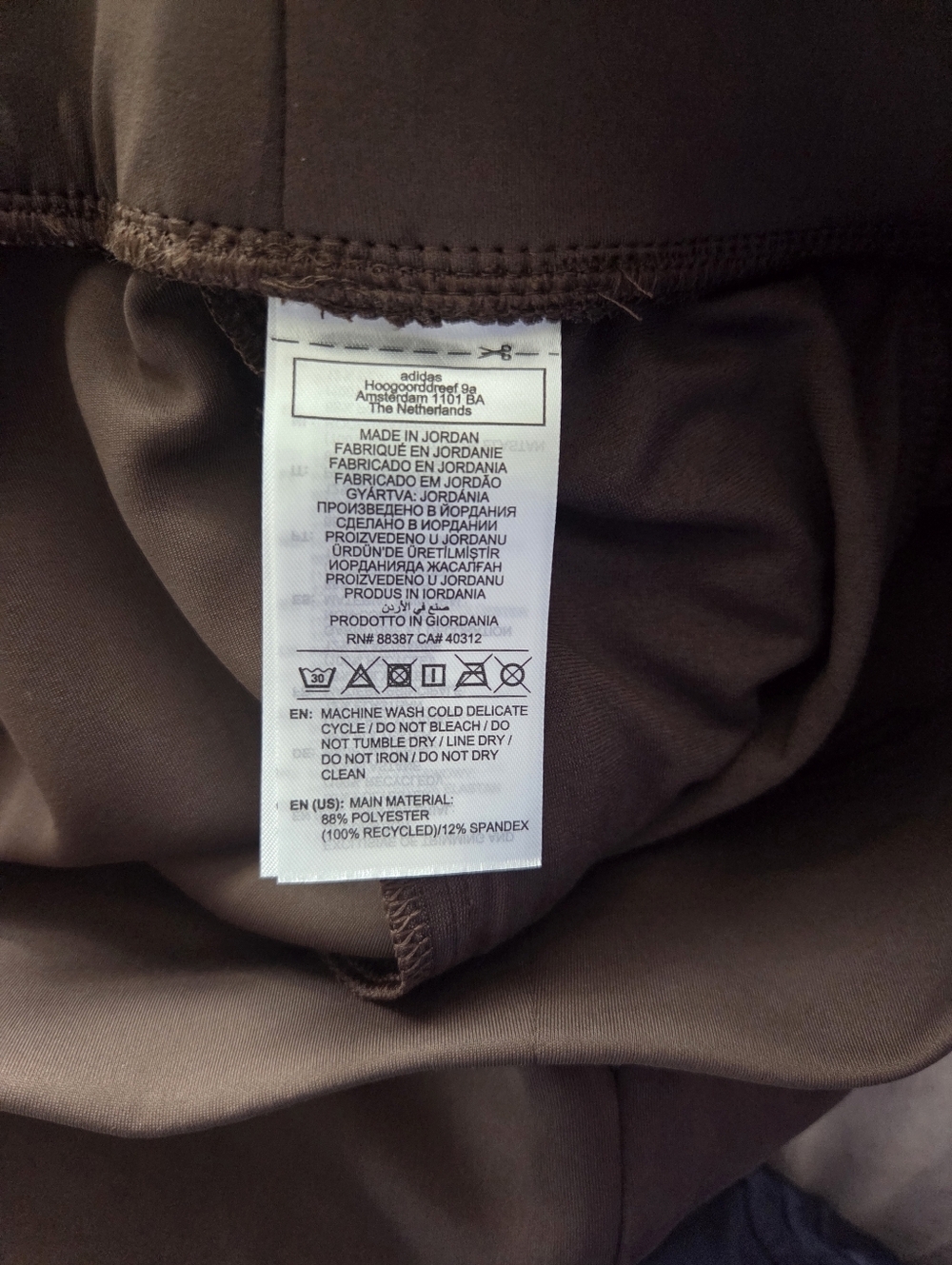 Adidas Women's M Wide Leg Pants Brown. - Picture 9 of 13